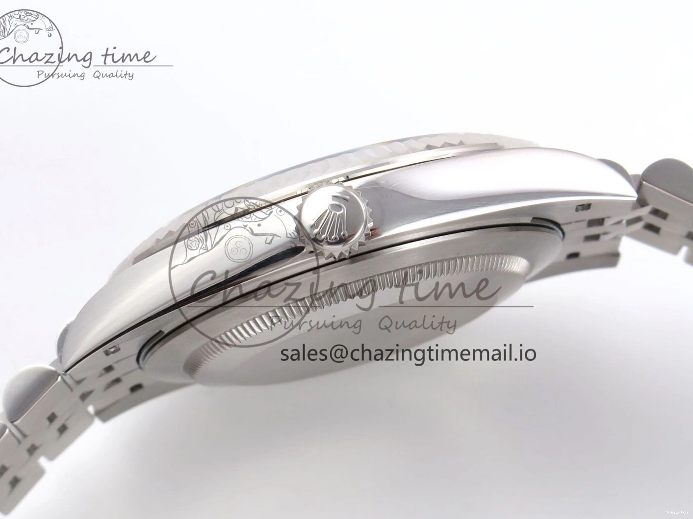 Jubilee 126334 A3235 Best 41 Edition EWEF DateJust Black Dial Diamonds Bracelet on 0201